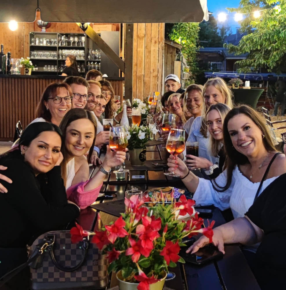 Restaurantbesuch Praxismitarbeiter